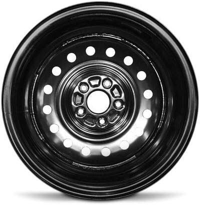 16 inch 5 Lug Black Steel Wheel V714