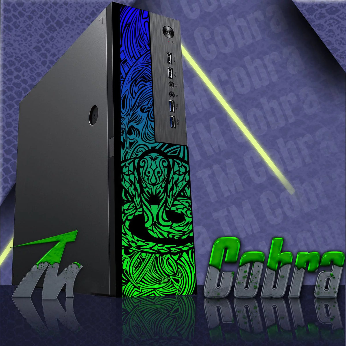 Restored Gaming Desktop PC, Intel Core i5 12th Gen, AMD RX 550, 16GB RAM, 1TB SSD, 4TB HDD, 24 Inch LED Monitor, Win 11 Home (Refurbished) K93339