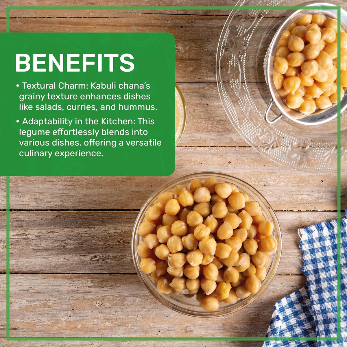 Raw Chickpeas 2 LB Bag V208359