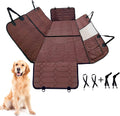 4-in-1 Waterproof Dog Car Seat Cover with Storage Pockets P53509