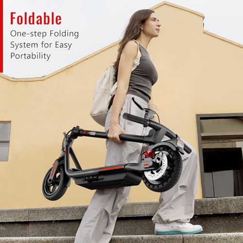 Electric Scooter with 8.5" Tires, Peak 500W Motor, Folding W6196