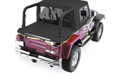 Soft Cab Top Black Denim G4992