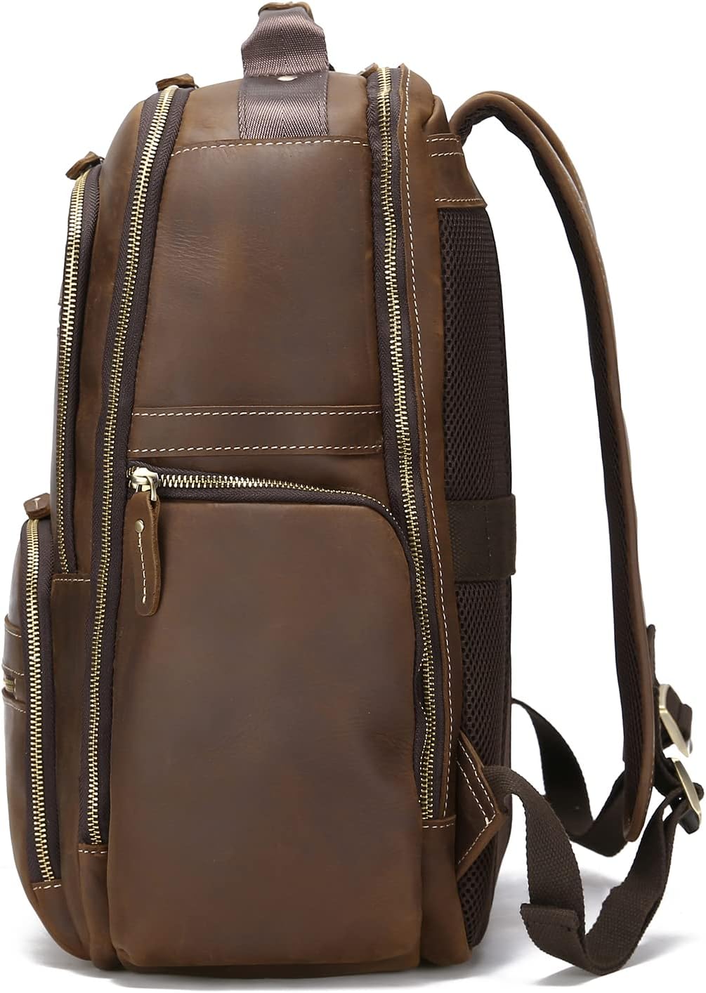 Genuine Leather 18 inch Laptop Backpack G1148