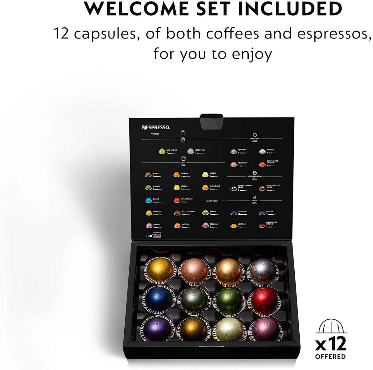 White Nespresso Vertuo Next Coffee and Espresso Machine F68268