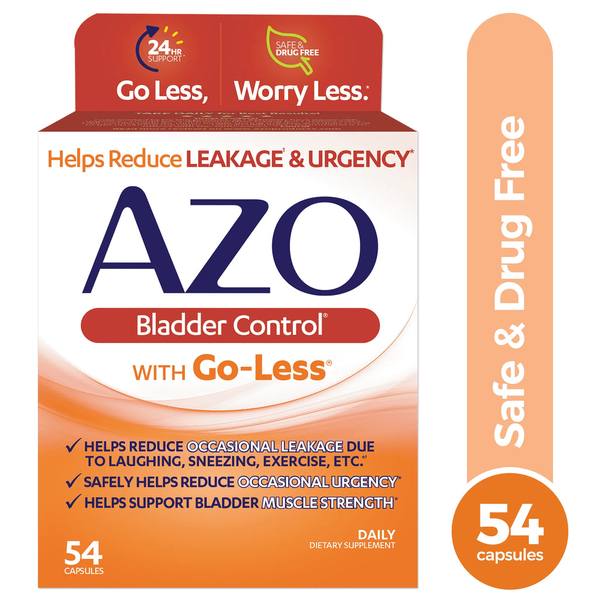 54 Count Bladder Control Supplement Capsules H426