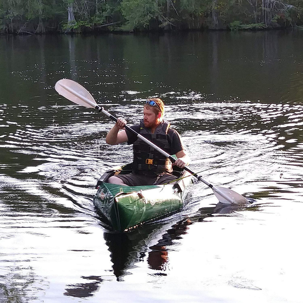 10 Ft Foldable Kayak Dark Yellow T813