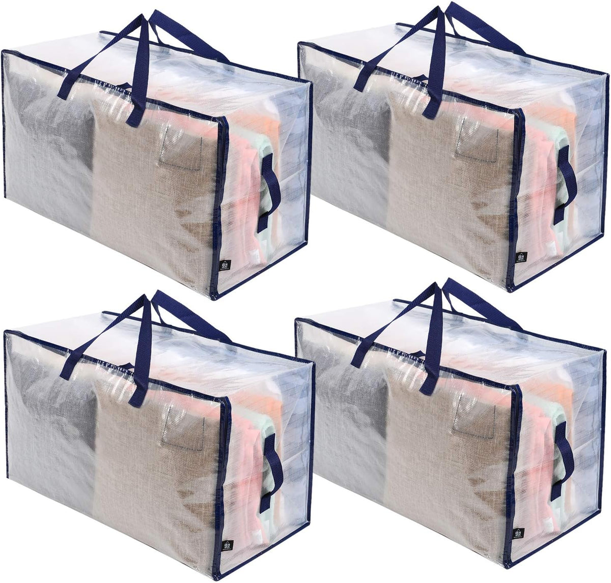 8 Pack Heavy Duty Oversized Storage Bag Set of 8 F404
