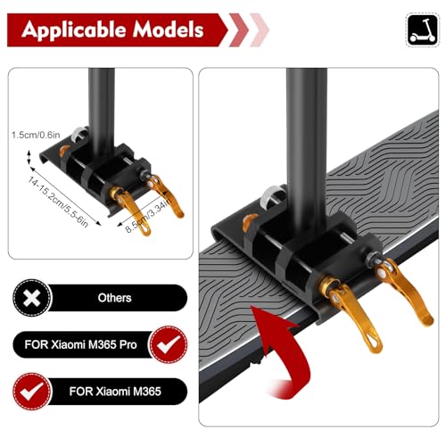 Adjustable Scooter Seat with Foam Cushion F7852