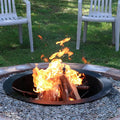 33 Inch Steel Fire Pit Ring W3718