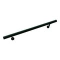 Aluminum Wall Handrail with Mounts, 13& Length, Evergreen H864063