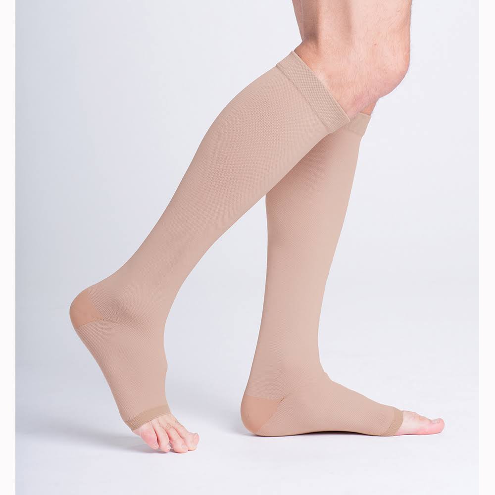Natural Rubber Calf Compression Stockings S498