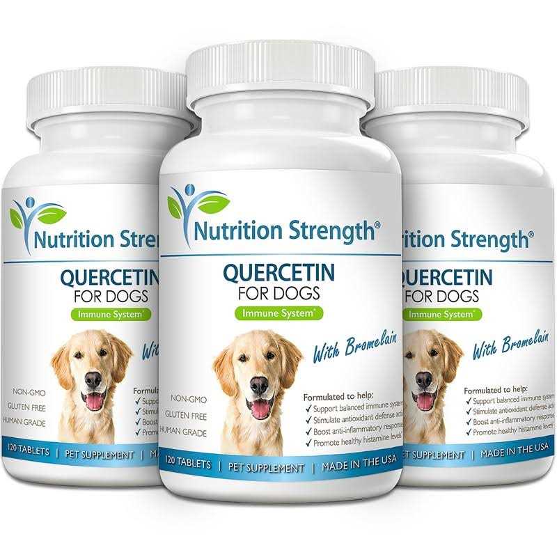Quercetin for Dogs with Bromelain P6093