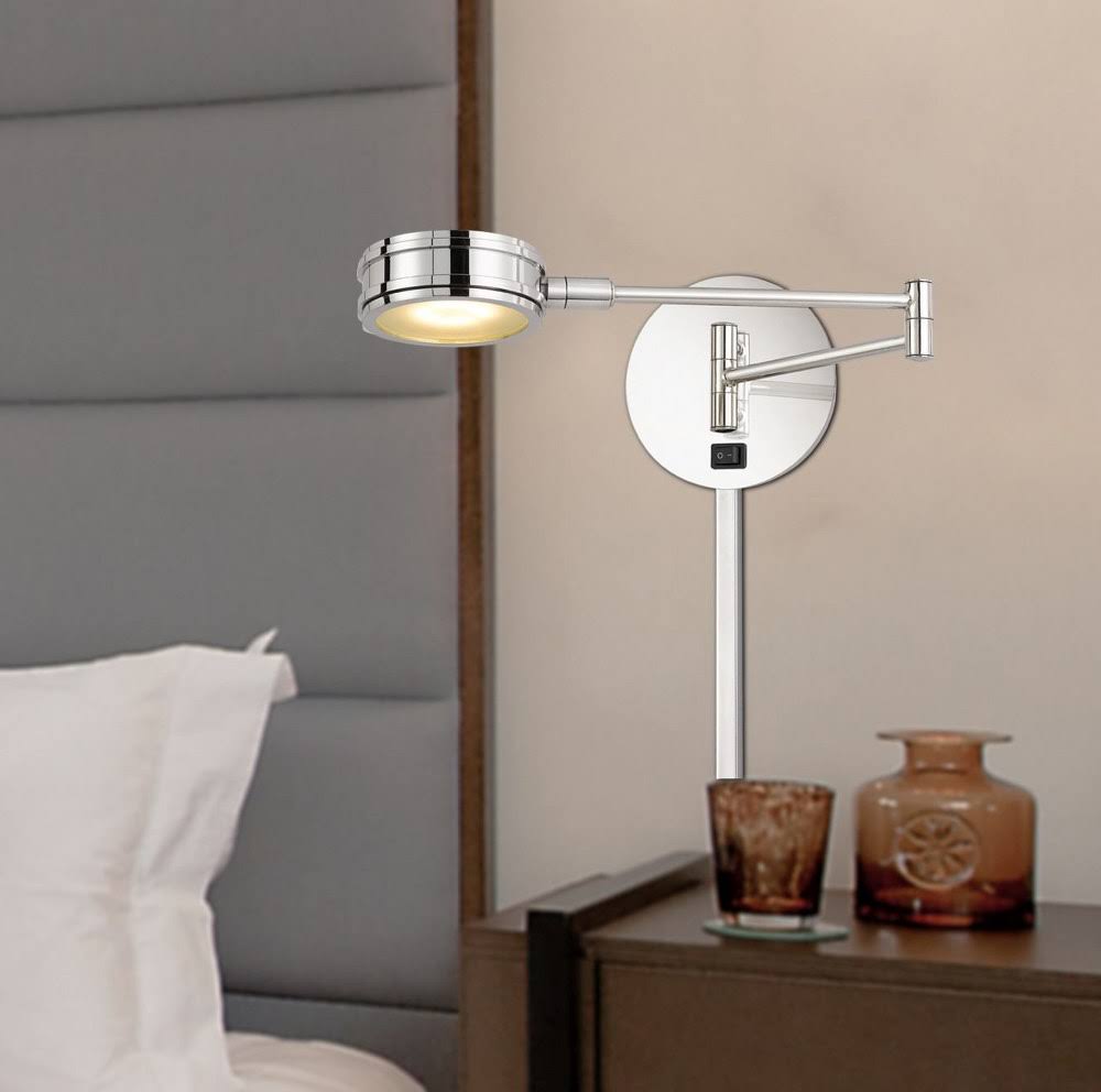 Integrated LED Swing Arm Wall Lamp F792