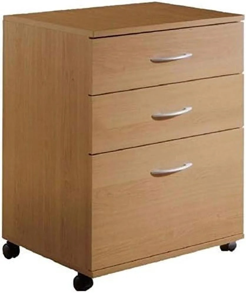 3 Drawer Wood Filing Cabinet F3280