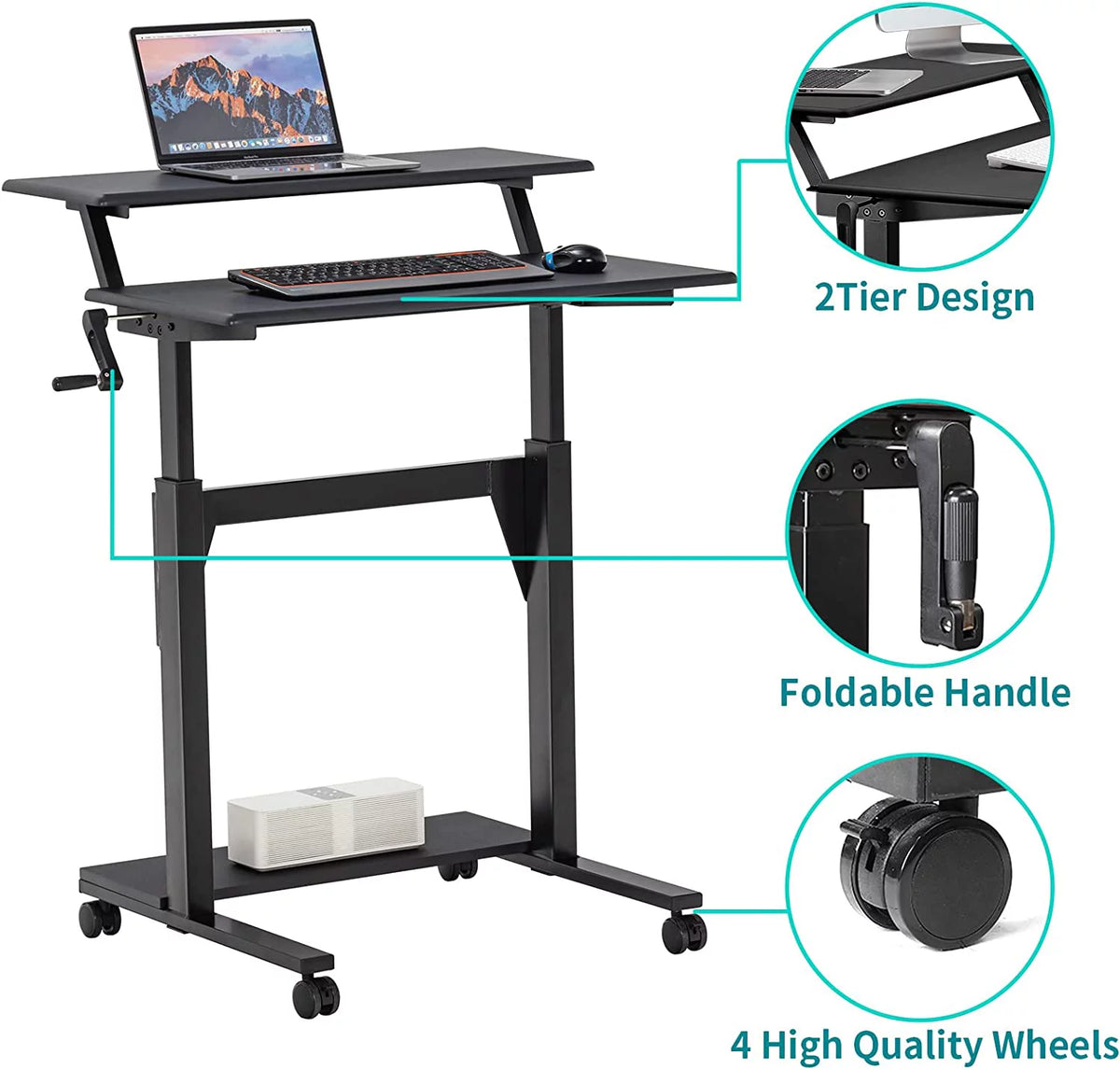 Adjustable Height Standing Desk Z620
