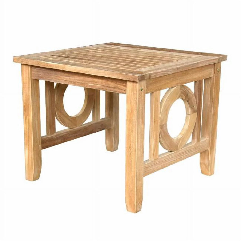 Teak Square Side Table N20930