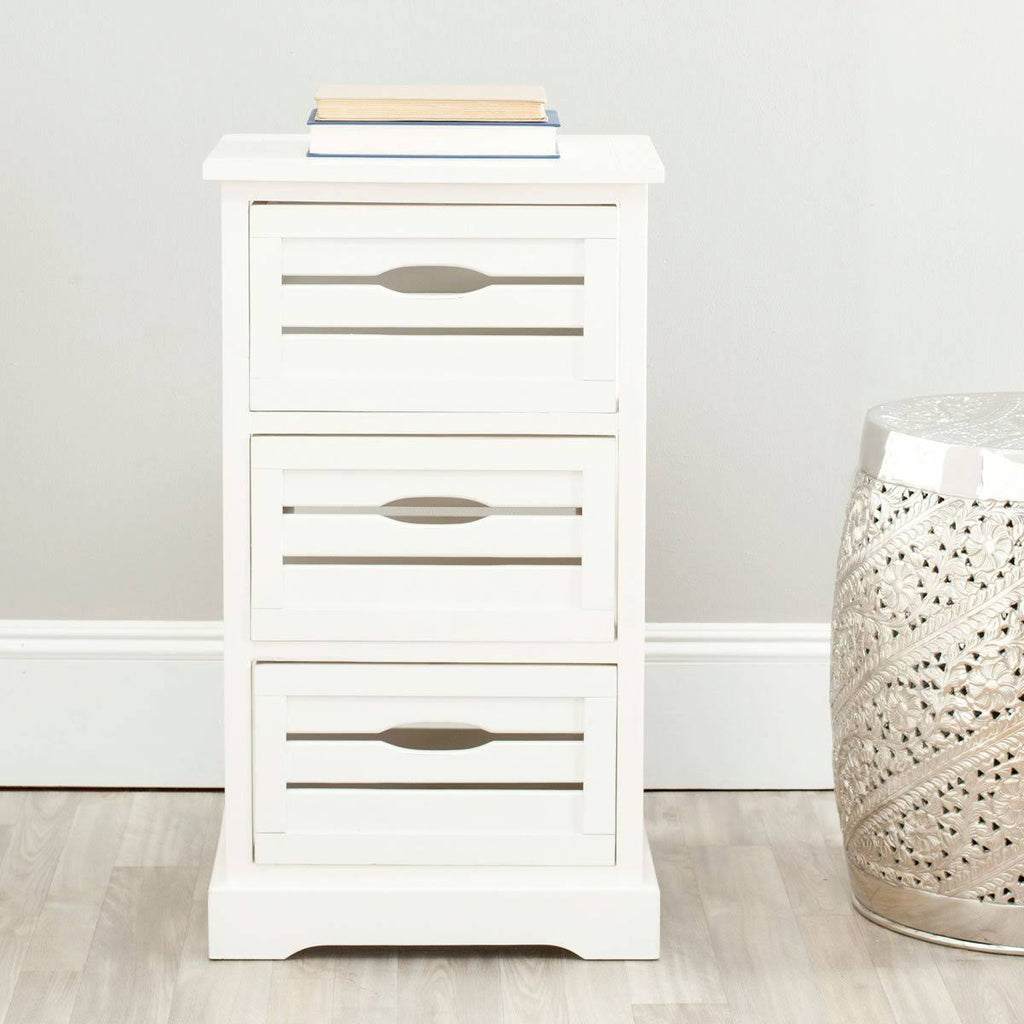 Black 3 Drawer Cabinet W8808