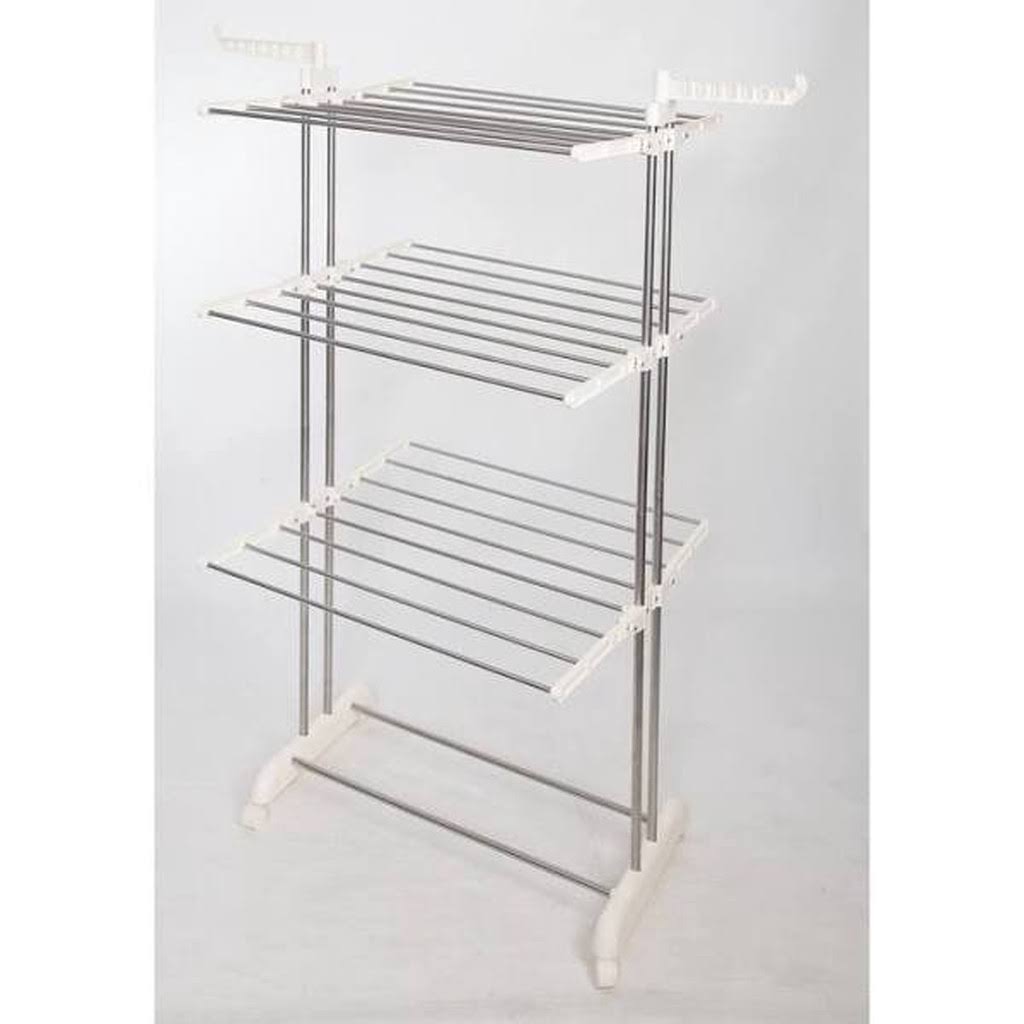3-Tier Collapsible Rolling Clothes Drying Rack P8975