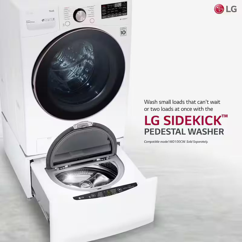 4.5 Cu. Ft. Stackable Front Load Washer with Steam E844