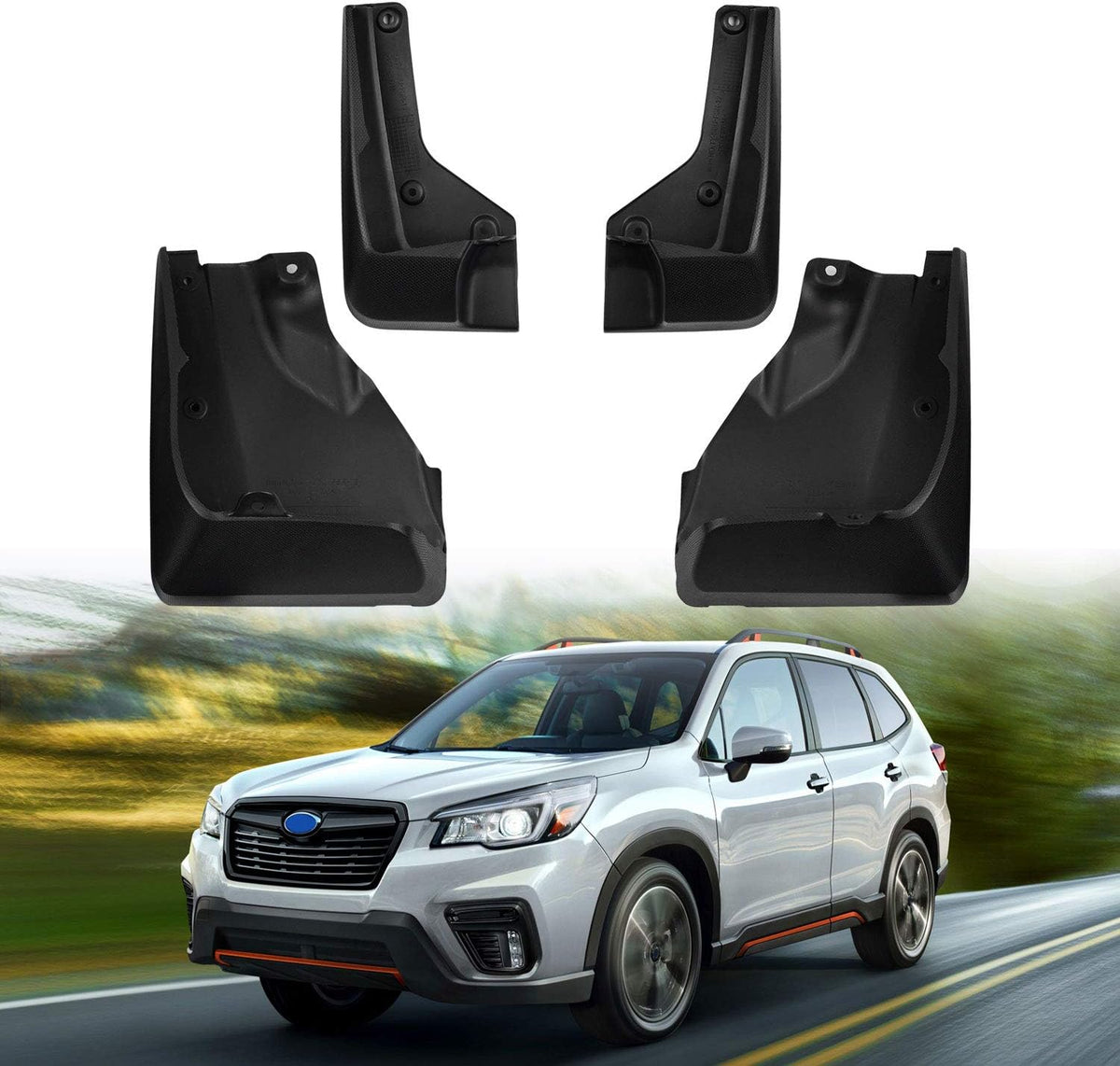 Mud Flaps for Subaru Forester 2019-2022 (4 PC Set) H909454