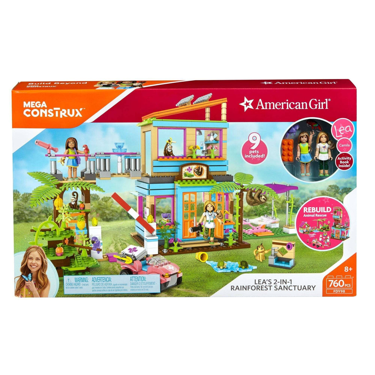2-in-1 Rainforest Sanctuary Building Set E199896