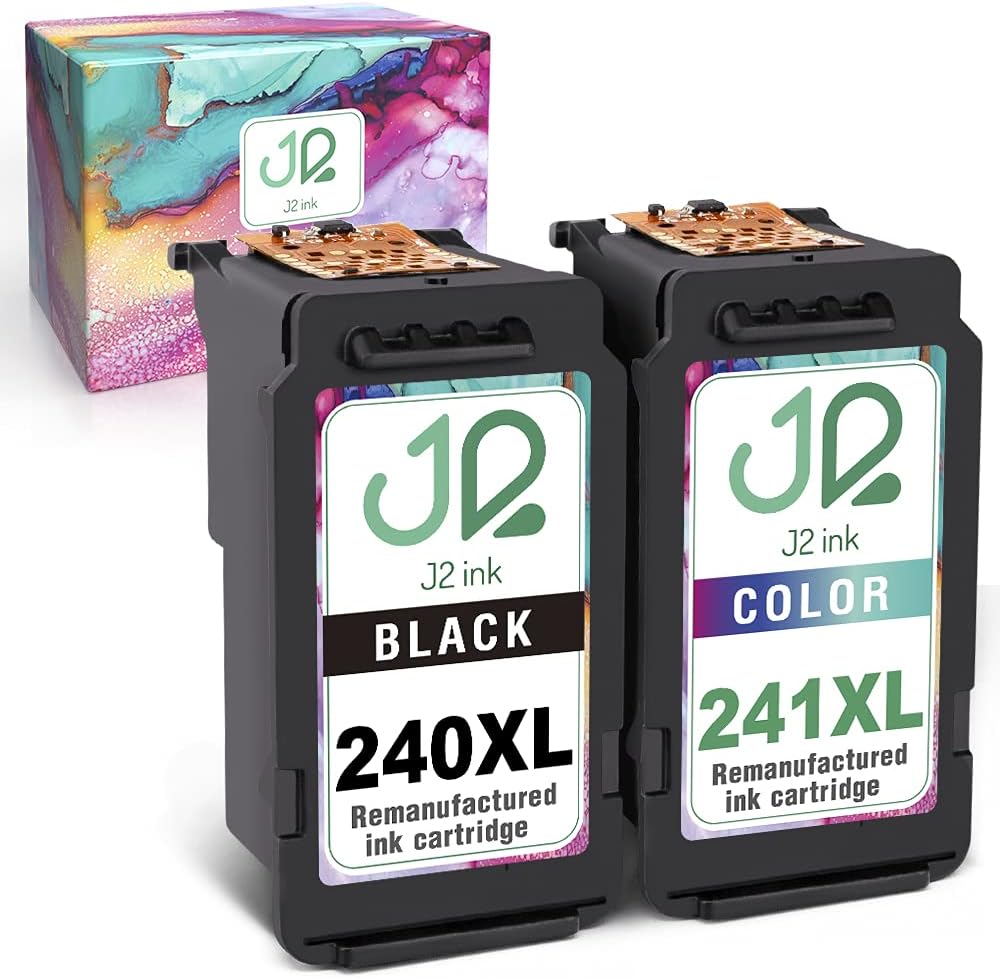 2 Pack Remanufactured Ink Cartridge Combo for Pixma MG3620 I790114