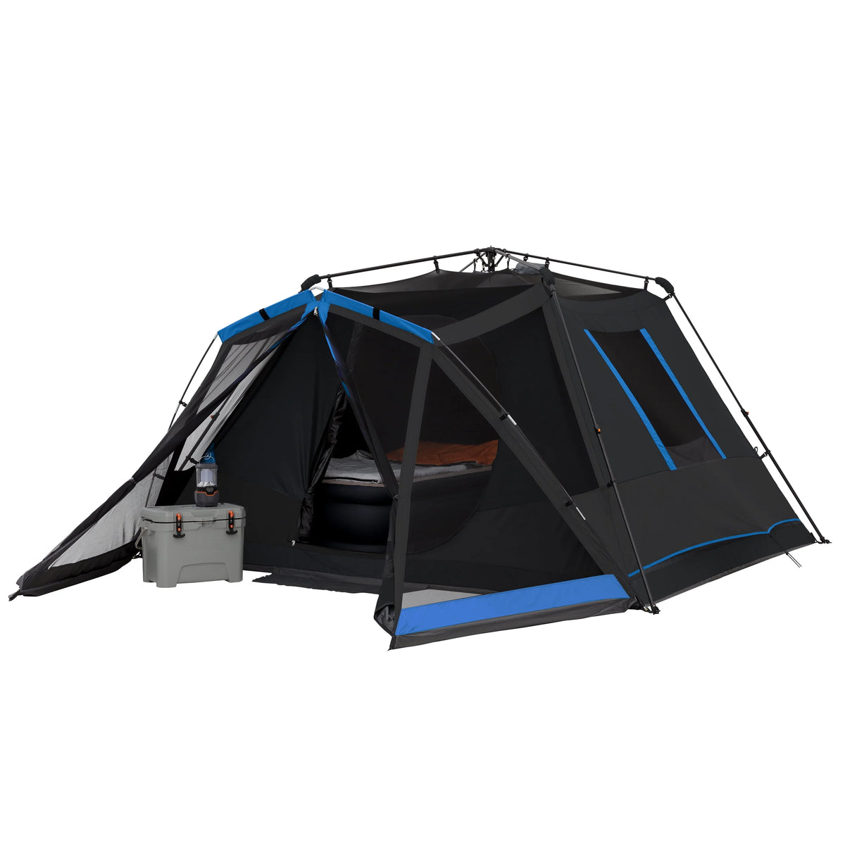 6-Person Instant Cabin Tent with LED Lighted Poles P746