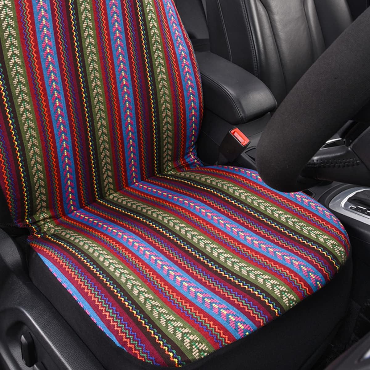 Boho Car Seat Cover Two Front A923