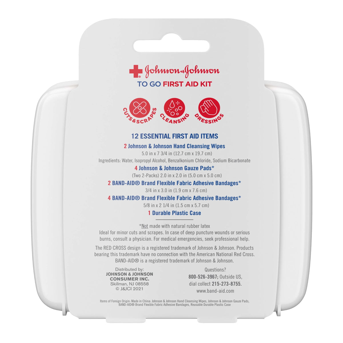 First Aid Travel Kit, 12 pieces C9854