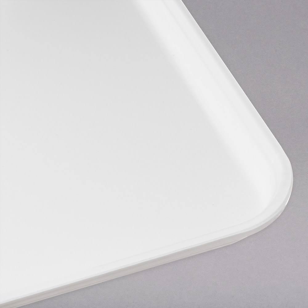 Pearl White Fiberglass Market Tray W202