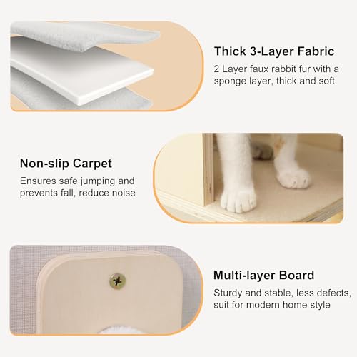Cat Wall Hammock with Two Steps Set D530