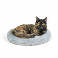 Faux Fur Self Warming Cat Bed O342