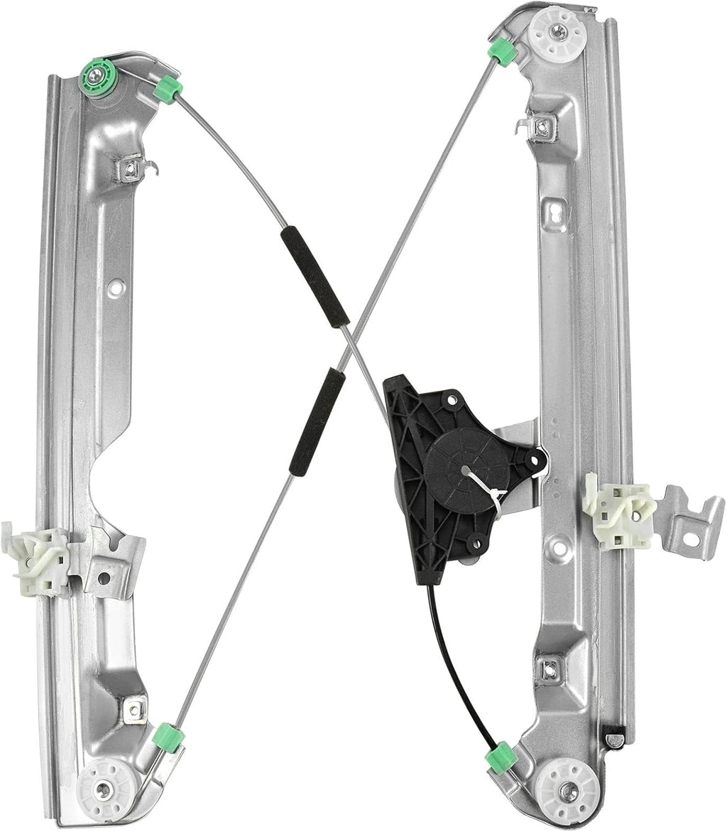 Electric Power Window Regulator Without Motor Front Left Driver Side Pack of 2 I494