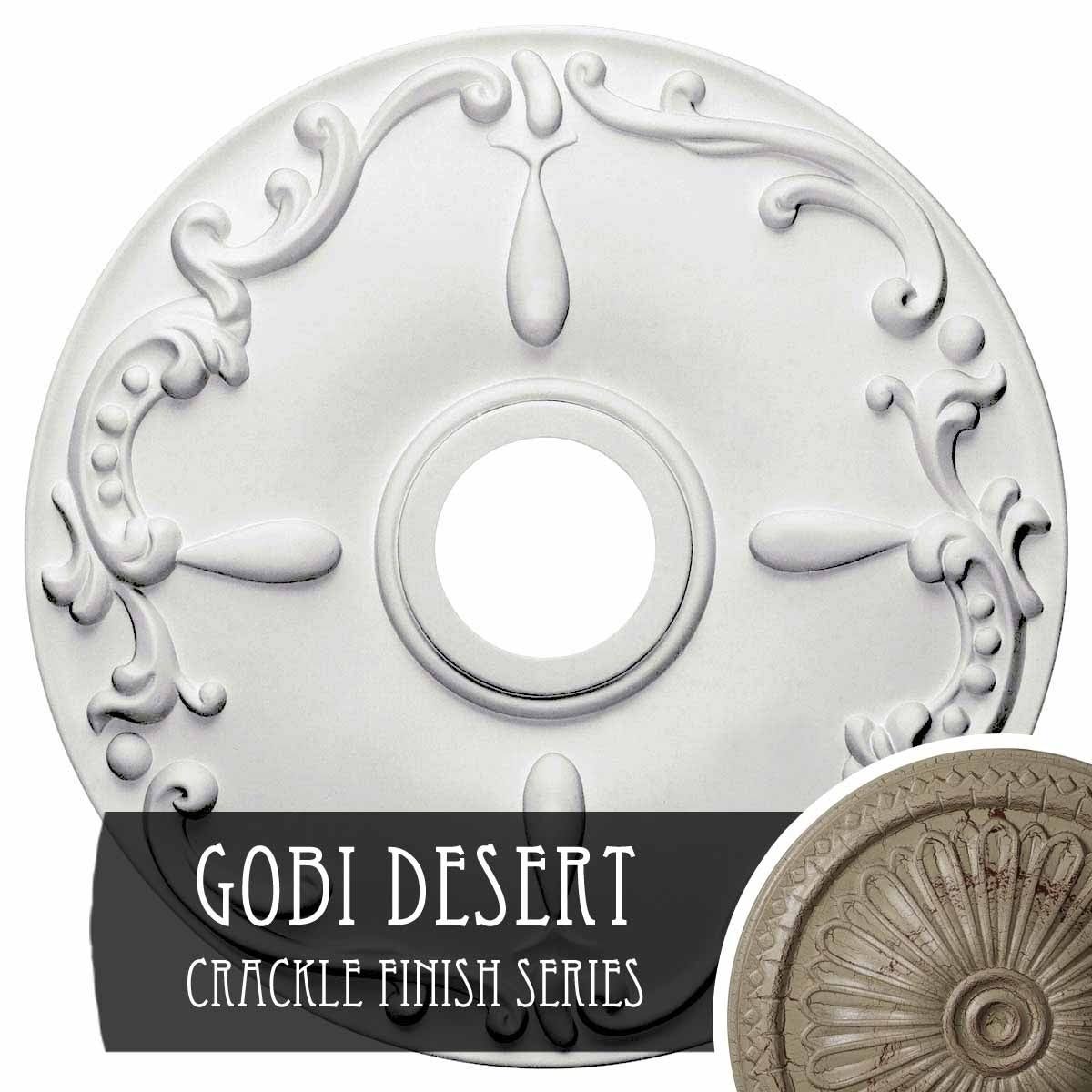 18x22OD x 3 1/2x22ID x 1 1/4x22P Ceiling Medallion A254152