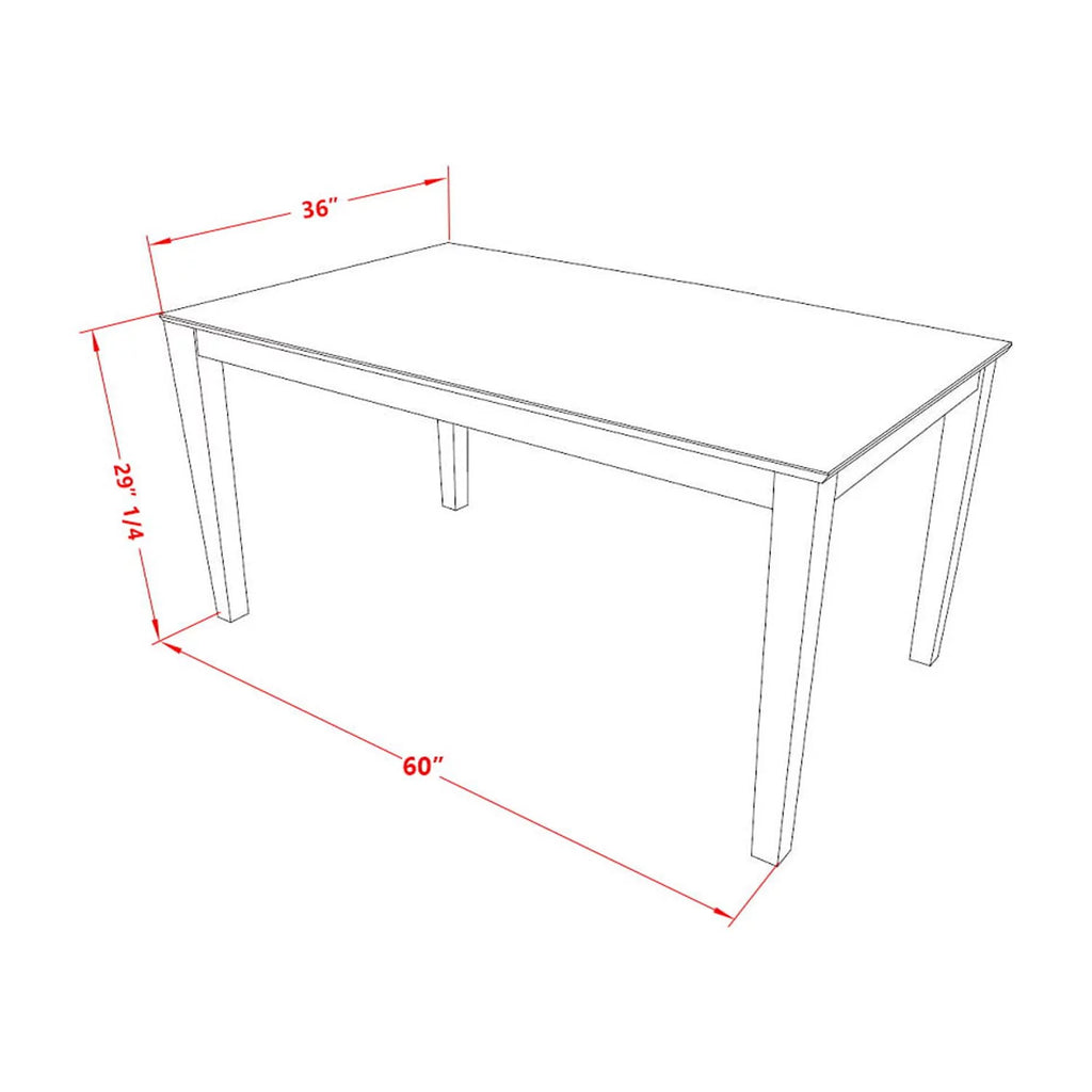 Oak Kitchen Table with 2 Dining Chairs and 2 Benches X13044