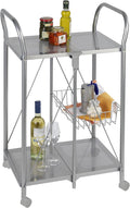 3 Tier Rolling Metal Cart Q64284