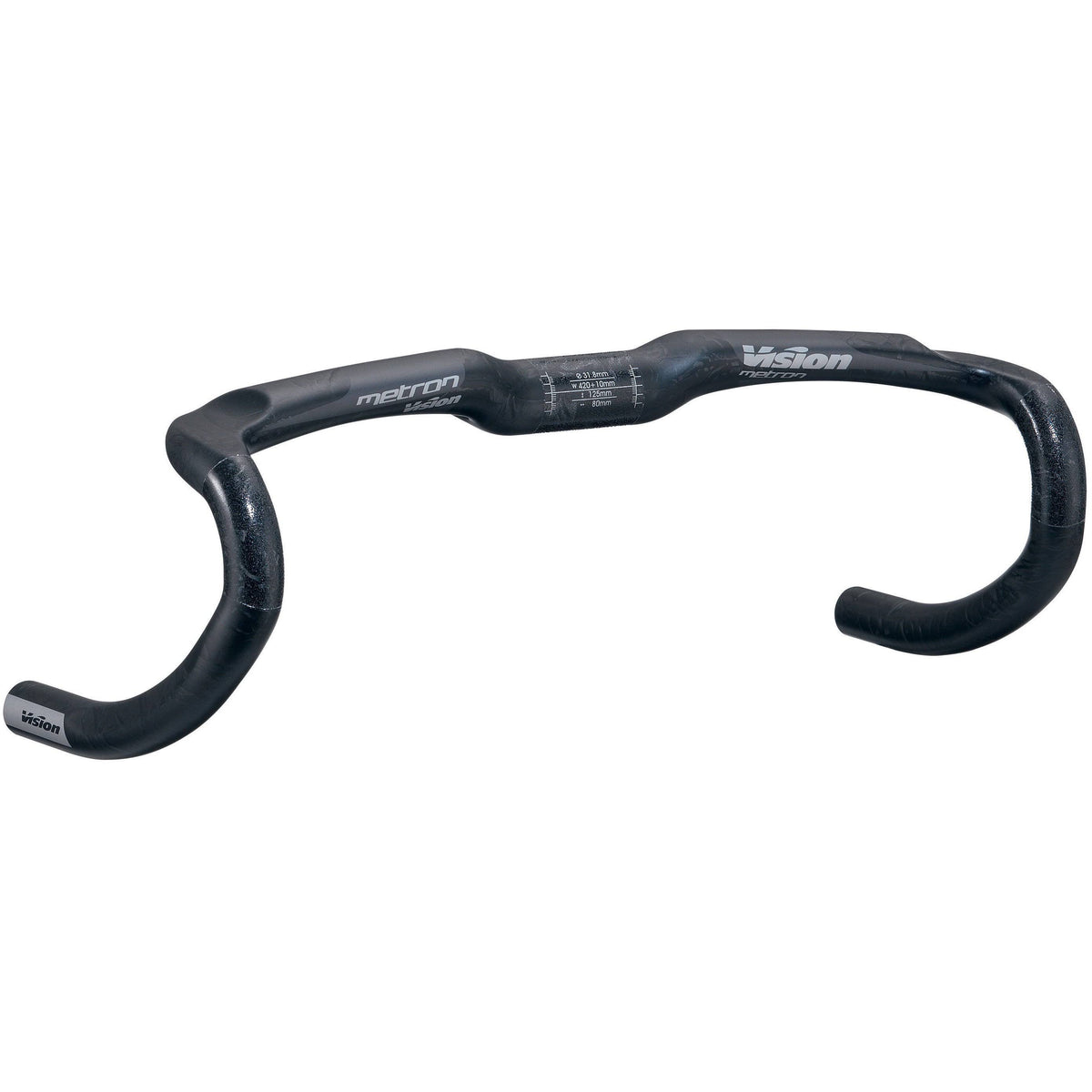 4D Carbon Handlebar 31.8mm 440mm Black/Grey D441631