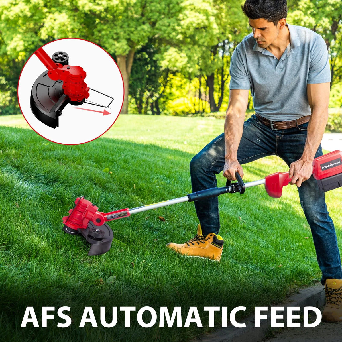 40V 4.0Ah Cordless String Trimmer/Edger and Blower Combo Kit A916257