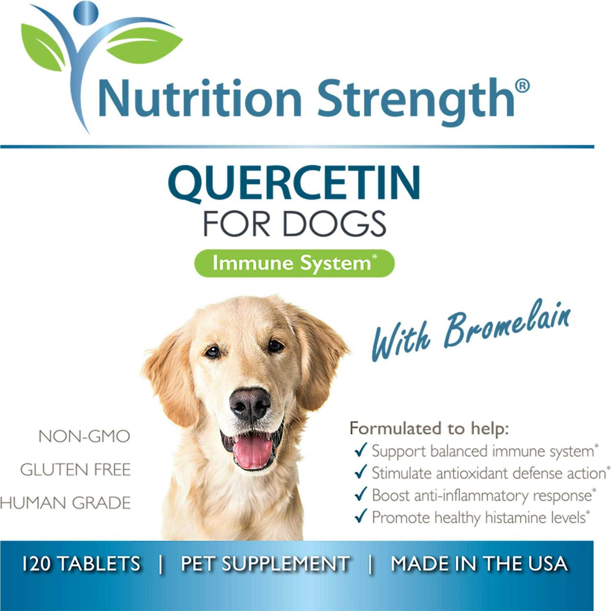 Quercetin for Dogs with Bromelain P6093