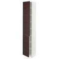White High Cabinet with Shelves and 2 Doors N326540