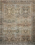 Olive Charcoal 2'6 x 9'6 Rug L657