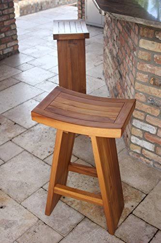 Teak Bar Stool G1570