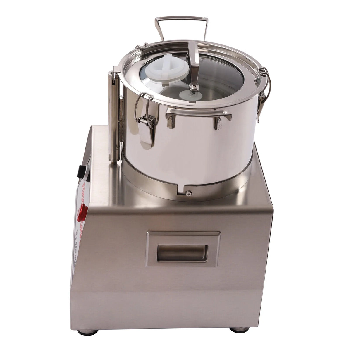 5.3Qt Electric Food Chopper Stainless Steel with Transparent Lid 550W B476