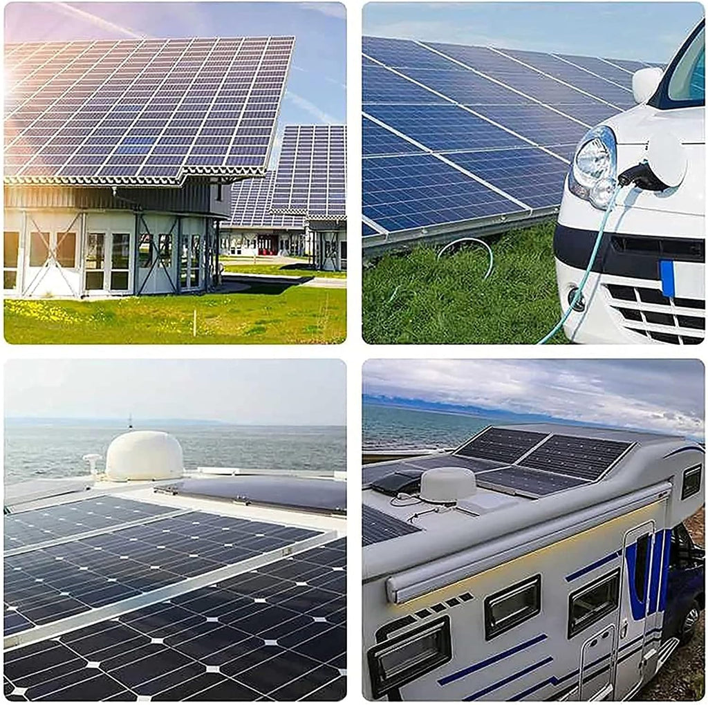 600W 2X 300W PET Flexible Mono Solar Panel with 40A Controller F84150
