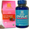 Fertility Tea and Supplements with Inositol, Vitex and Folate G301