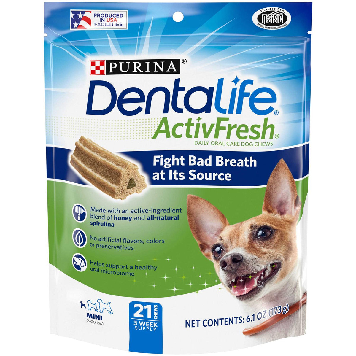 Daily Oral Care Mini Dog Chews S205229