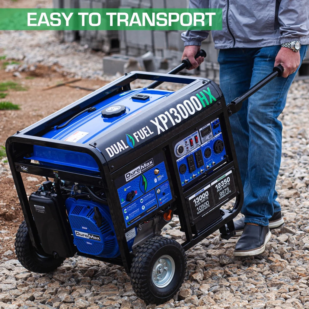 13,000 Watt Dual Fuel Portable Generator K986