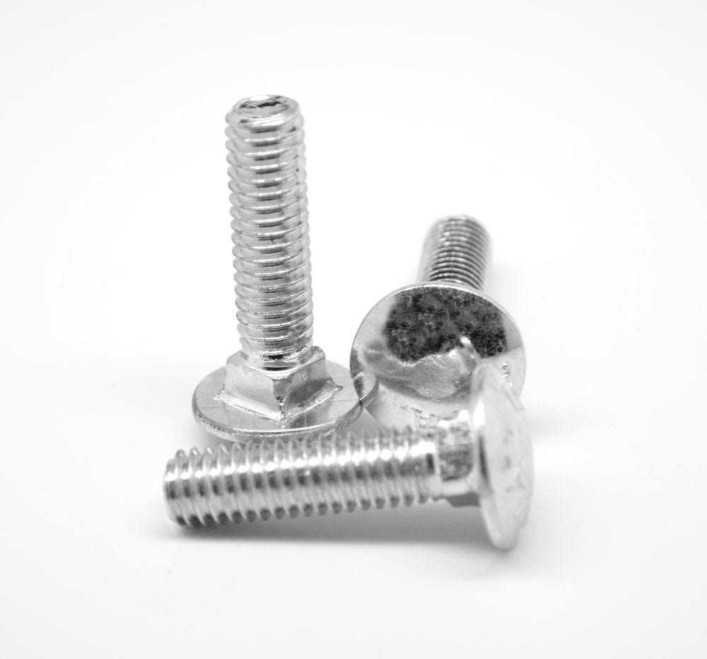 5/16x22-18 x 1 1/2x22 Coarse Thread Carriage Bolt Stainless Steel 18-8 Pk 300 G90472