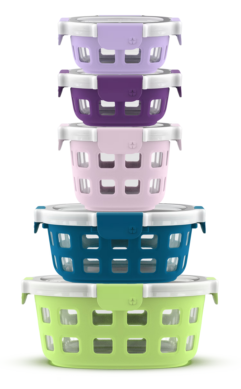10 Piece Glass Food Storage Set Z1333