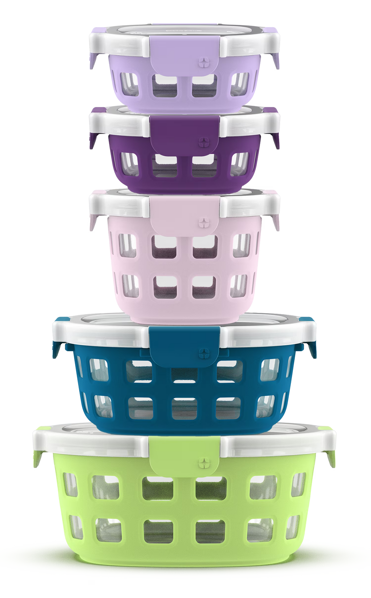 10 Piece Glass Food Storage Set Z1333